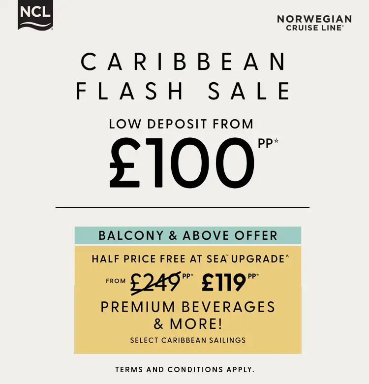 NCL Caribbean Flash Sale